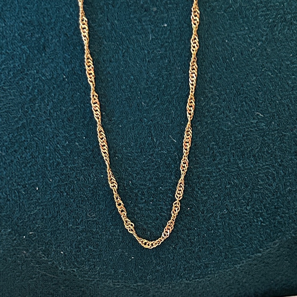 Oshena Designer‎ Beachwear Gold twisted Chain Necklace NEW Release! UNISEX
